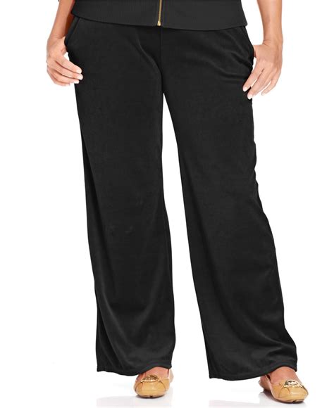 michael kors grey sweatpants|michael kors pull on pants.